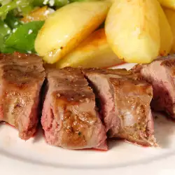 Lamb with Green Onions and New Potatoes