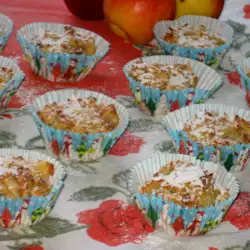 Apple Muffins with Cottage Cheese and Oats