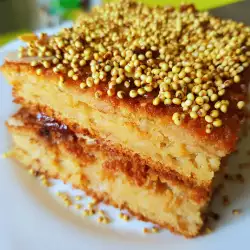 Apple, Millet and Almond Cake