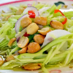 Asian Cucumber Salad with Honey Dressing