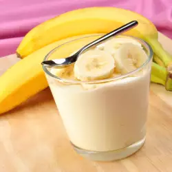 Dairy Cream with Bananas