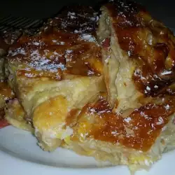 Sweet Phyllo Pastry with Peaches