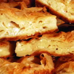 Pleated Phyllo Pastry with Cream