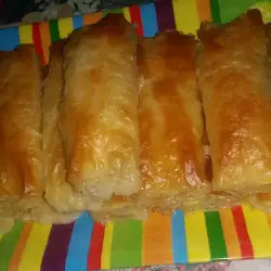 Phyllo Pastries with Cheese and Cream Cheese