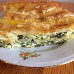 Phyllo Pastry with Feta and Dock