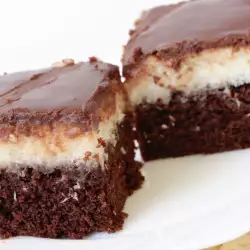 Chocolate Cake with Crème Brulee