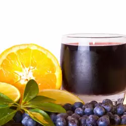 Blueberry Syrup with Lemon