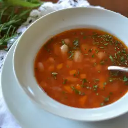 Bean Soup with Mediterranean Spices