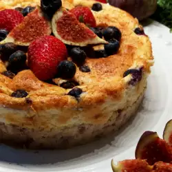 Blueberry Cheesecake with Cottage Cheese