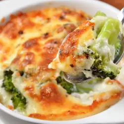Broccoli with Feta Cheese