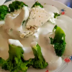 Broccoli with Blue Cheese Sauce