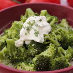 Salad with Broccoli and Mayonnaise