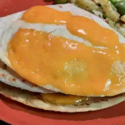 Chicken and Cheddar Burrito