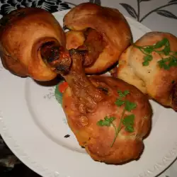 Drumsticks in Dough with a Filling