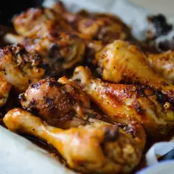 Chicken Legs with Honey and Mustard