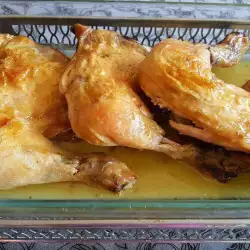 Roasted Chicken Drumsticks with Beer