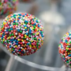 New Year`s Cake Pops