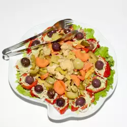 Cauliflower Salad with Pickles