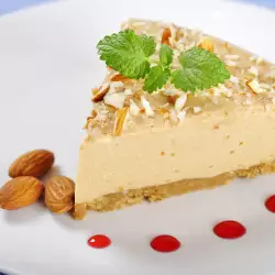 Cheesecake with Almonds and Baileys