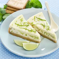 Pistachio and Lime Cheesecake