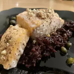 Black Rice with Salmon