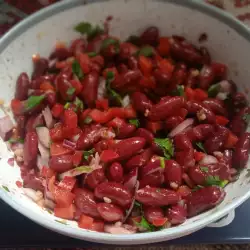 Georgian Red Bean Salad