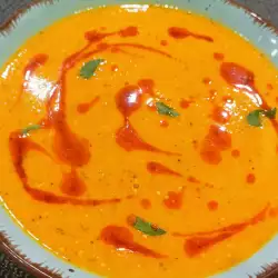 Red Lentil and Vegetable Cream Soup