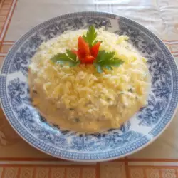 Garlic Antipasto with Egg