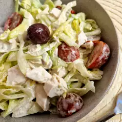 Chicken Salad with Iceberg and Anchovies