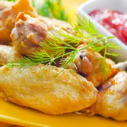 Chicken Wings with Cheese