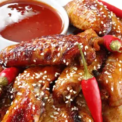 Chicken Wings with Sesame and Ginger