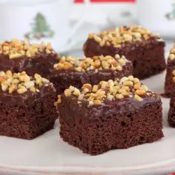 No Egg Brownies with Topping