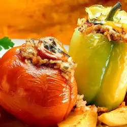 Stuffed Vegetarian Bell Peppers