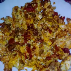 Tasty Peppers with Eggs