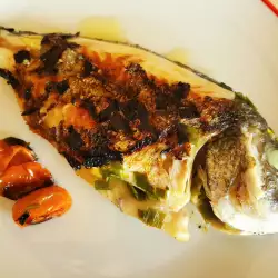 Whole Grilled Sea Bream in Foil