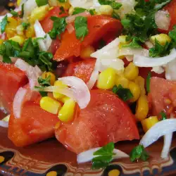 Colorful Tomato Salad
