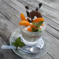 Summer Dessert with Chia and Apricots