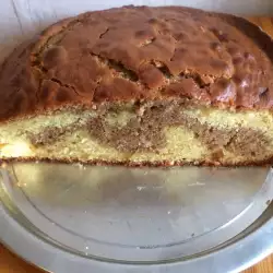 Homemade Cake with Yoghurt and Cocoa