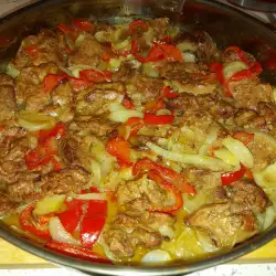 Oven-Baked Chicken Livers with Flour