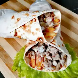 Doner with Pork in White Wine Marinade