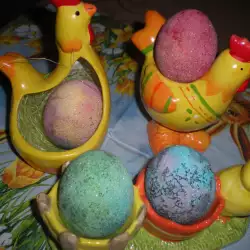 Colorful Crystal Easter Eggs