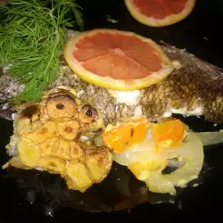 Oven-Baked Red Sea Bream with Vegetables