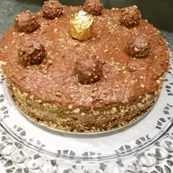 Exquisite Ferrero Rocher Cake