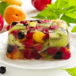Lemon Jelly with Fruits