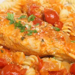 Oven-Baked Fusilli with Chicken
