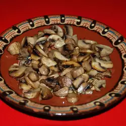 Garnishing with Mushrooms