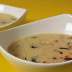 Mushroom Soup with Cream
