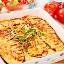 Eggplant Moussaka with Cheese