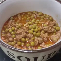 Peas with Minced Meat