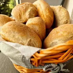 Rye and Wheat Bread Buns